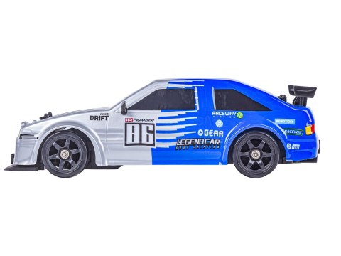 SAMOCHÓD ZDALNIE STEROWANY AUTO RC TOYOTA 4X4 DO DRIFTU 1:16 DYM LED PILOT 2.4