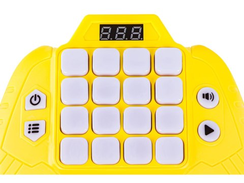 Zabawka Na Pamięć KONTROLER ŻÓŁTY Gamepad Edukacyjna gra dla dzieci Pad Konsola Memory 16 klawiszy