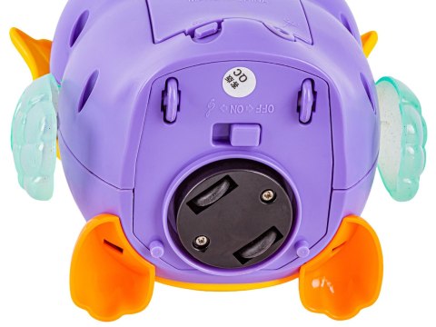 Interaktywna Zabawka Edukacyjna SOWA Mądra Muzyczna FIOLETOWA Sówka