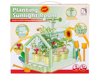 Szklarnia Dla Dzieci Mini Ogród Ogródek Plantacja + Akcesoria