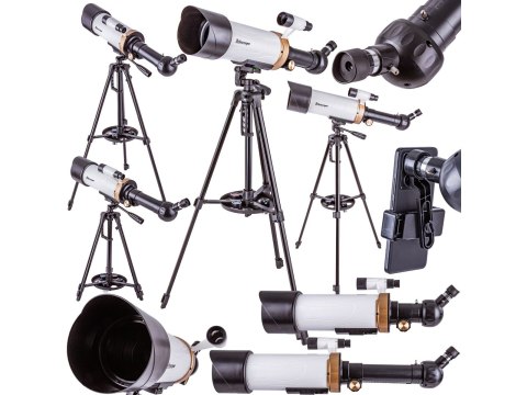 Teleskop Astronomiczny Ze Statywem Luneta Dla Początkujących + Akcesoria