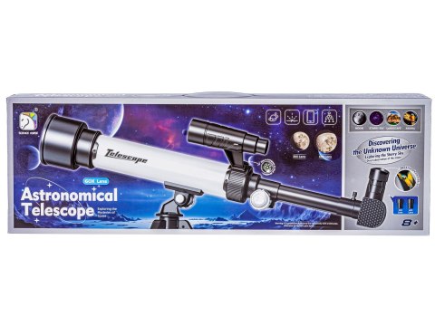 Teleskop Astronomiczny Ze Statywem Luneta Dla Początkujących + Akcesoria