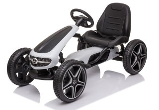 GOKART NA PEDAŁY DLA DZIECI 3-8 LAT MERCEDES XMX610 KOŁA EVA DO 25KG RĘCZNY