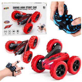 SAMOCHÓD ZDALNIE STEROWANY AUTO KASKADERSKIE RC GESTY OBRÓT 360 PILOT 2.4G