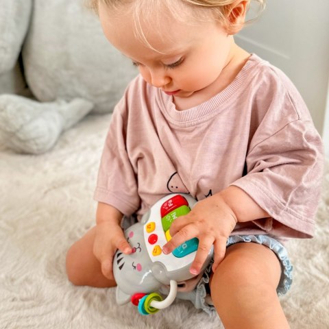 WOOPIE BABY Pianinko Interaktywne Kotek Muzyczne Organki Dźwięki Światło 18m+