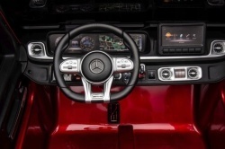 AUTO NA AKUMULATOR DLA 2 DZIECI MERCEDES G63 XXL 24V 4X200W MP4 PILOT LED EVA SKÓRA