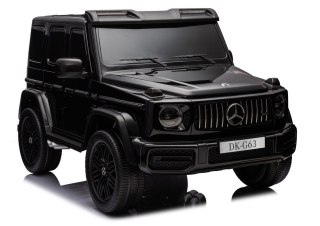 AUTO NA AKUMULATOR DLA 2 DZIECI MERCEDES G63 XXL 24V 4X200W MP4 PILOT LED EVA SKÓRA