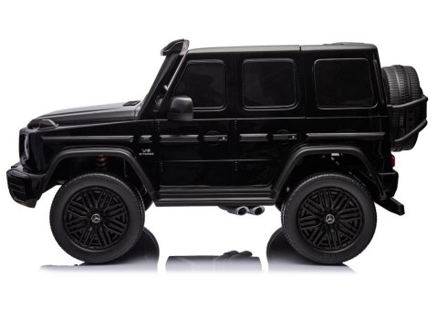 AUTO NA AKUMULATOR DLA 2 DZIECI MERCEDES G63 XXL 24V 4X200W MP4 PILOT LED EVA SKÓRA