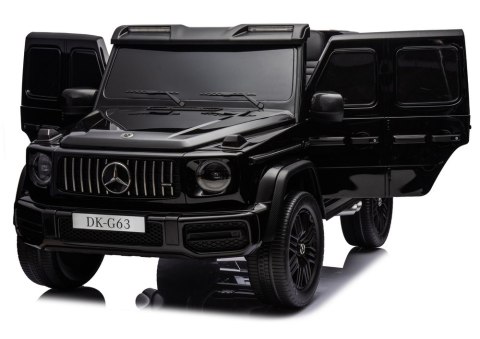 AUTO NA AKUMULATOR DLA 2 DZIECI MERCEDES G63 XXL 24V 4X200W MP4 PILOT LED EVA SKÓRA
