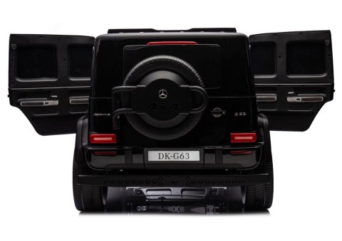 AUTO NA AKUMULATOR DLA 2 DZIECI MERCEDES G63 XXL 24V 4X200W MP4 PILOT LED EVA SKÓRA