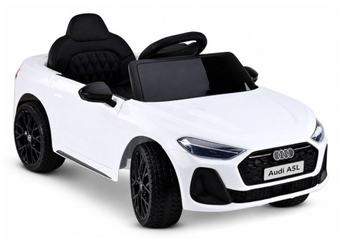 AUTO NA AKUMULATOR DLA DZIECKA AUDI A5L HL788 LED SKÓRA EVA PILOT MP3 BT