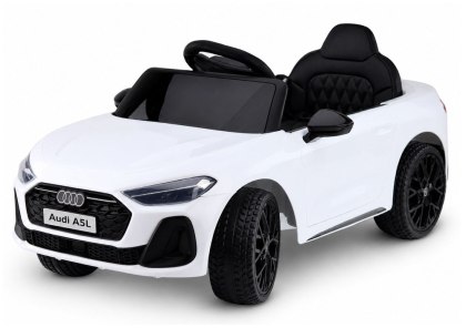 AUTO NA AKUMULATOR DLA DZIECKA AUDI A5L HL788 LED SKÓRA EVA PILOT MP3 BT
