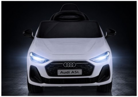 AUTO NA AKUMULATOR DLA DZIECKA AUDI A5L HL788 LED SKÓRA EVA PILOT MP3 BT