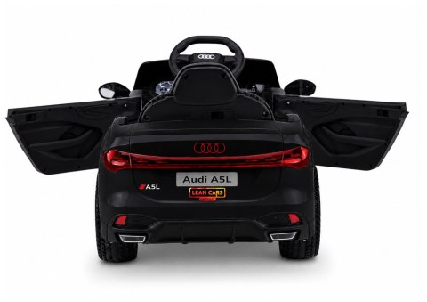 AUTO NA AKUMULATOR DLA DZIECKA AUDI A5L HL788 LED SKÓRA EVA PILOT MP3 BT