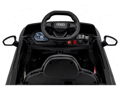 AUTO NA AKUMULATOR DLA DZIECKA AUDI A5L HL788 LED SKÓRA EVA PILOT MP3 BT