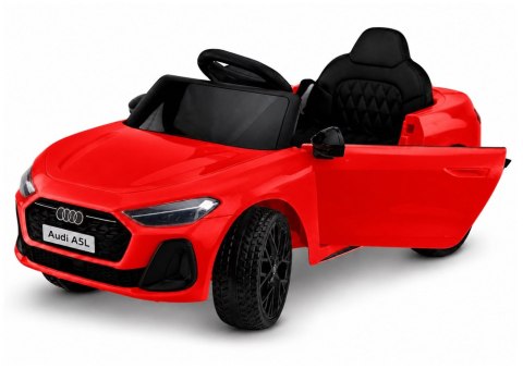 AUTO NA AKUMULATOR DLA DZIECKA AUDI A5L HL788 LED SKÓRA EVA PILOT MP3 BT
