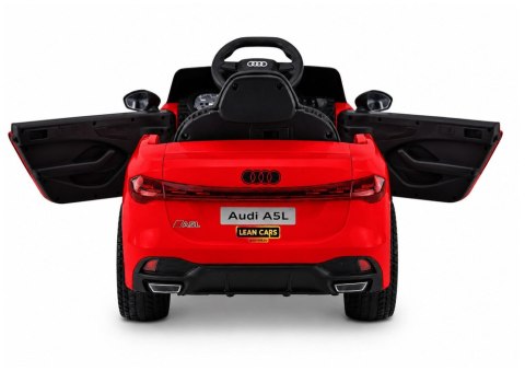 AUTO NA AKUMULATOR DLA DZIECKA AUDI A5L HL788 LED SKÓRA EVA PILOT MP3 BT
