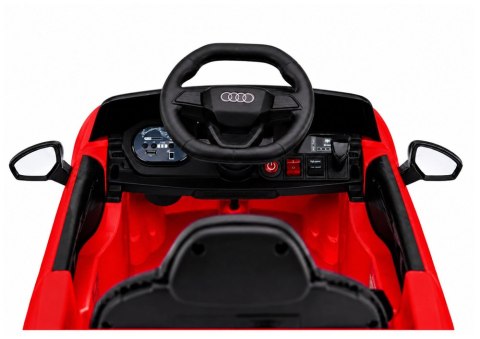 AUTO NA AKUMULATOR DLA DZIECKA AUDI A5L HL788 LED SKÓRA EVA PILOT MP3 BT