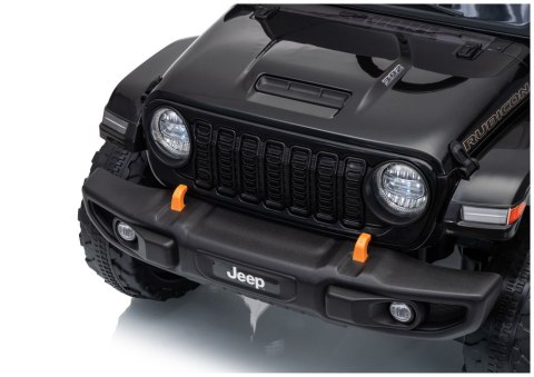 AUTO NA AKUMULATOR JEEP RUBICON 2X200W 24V EVA SKÓRA LED PILOT RADIO MP3