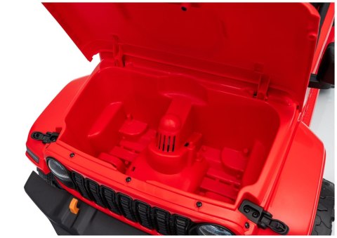 AUTO NA AKUMULATOR JEEP RUBICON 2X200W 24V EVA SKÓRA LED PILOT RADIO MP3