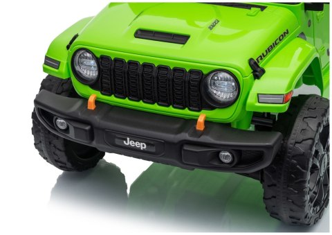 AUTO NA AKUMULATOR JEEP RUBICON 2X200W 24V EVA SKÓRA LED PILOT RADIO MP3