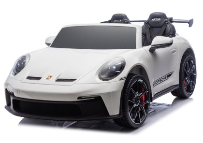 SAMOCHÓD NA AKUMULATOR DLA 2 DZIECI PORSCHE 911 GT3 24V EVA 2 CICHE SILNIKI
