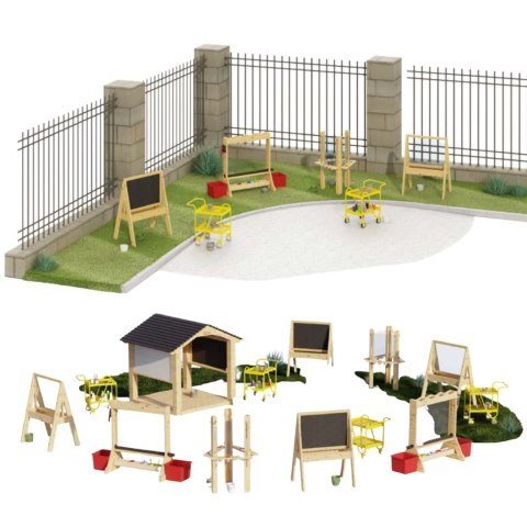 CLASSIC WORLD EDU Drewniana Sztaluga Edukacyjna