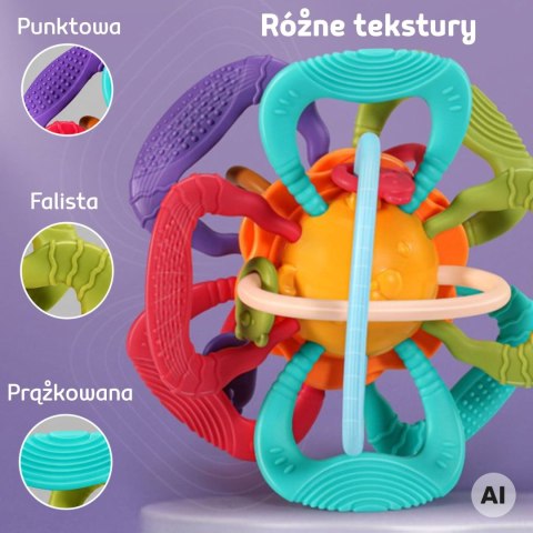 WOOPIE BABY Piłka Sensoryczna Gryzak dla Niemowląt
