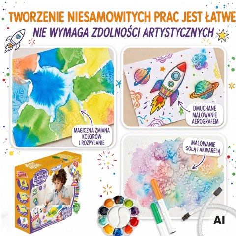 WOOPIE Kreatywny Zestaw Do Malowania i Tworzenia 3w1 42 el.
