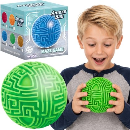 WOOPIE Zielona Kula Labirynt 3D Gra Zręcznościowa Amaze Ball