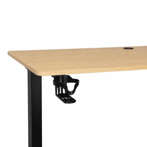 BIURKO ELEKTRYCZNE 120X60CM REGULOWANE 72-118CM PAMIĘĆ PANEL STEROWANIA DREWNO