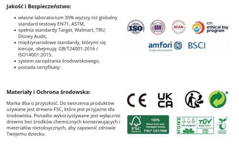 DREWNIANY ZESTAW DO KROJENIA WARZYW KREATYWNE UKŁADANKA ROZWOJOWE KOLOROWE