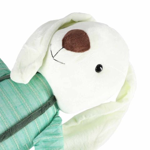 DUŻA MASKOTKA PLUSZAK PRZYTULANKA KRÓLIK 70 CM ZIELONE SPODENKI MIĘKKI