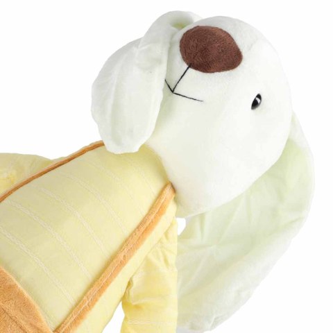 DUŻA MASKOTKA PLUSZAK PRZYTULANKA KRÓLIK 70 CM ŻÓŁTE SPODENKI MIĘKKI