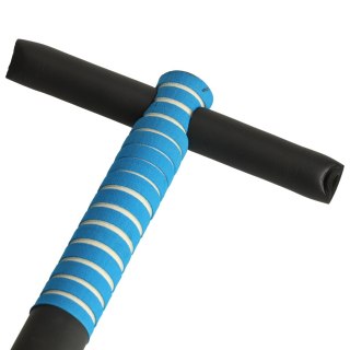 SKOCZEK DRĄŻEK DO SKAKANIA POGO STICK Z REGULACJĄ DLA DZIECI DO 40KG NIEBIESKI