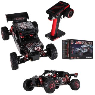 SAMOCHÓD ZDALNIE STEROWANY TERENOWY AUTO RC 1:12 4X4 BEZSZCZOTKOWY 75KM/H