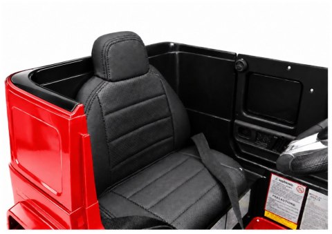 AUTO NA AKUMULATOR DLA DZIECKA MERCEDES G63 S306-1 LED MP3 SKÓRA EVA PILOT