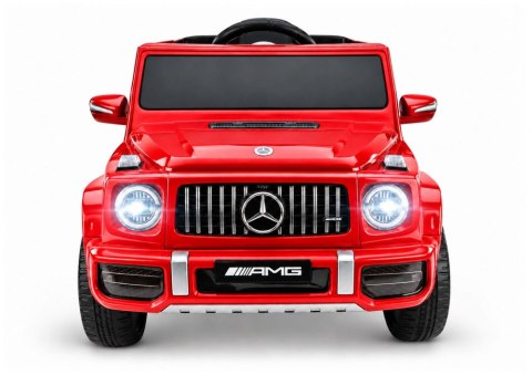 AUTO NA AKUMULATOR DLA DZIECKA MERCEDES G63 S306-1 LED MP3 SKÓRA EVA PILOT