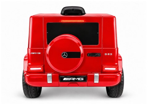 AUTO NA AKUMULATOR DLA DZIECKA MERCEDES G63 S306-1 LED MP3 SKÓRA EVA PILOT