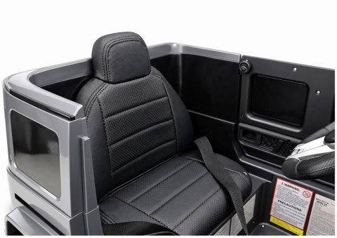 AUTO NA AKUMULATOR DLA DZIECKA MERCEDES G63 S306-1 LED MP3 SKÓRA EVA PILOT