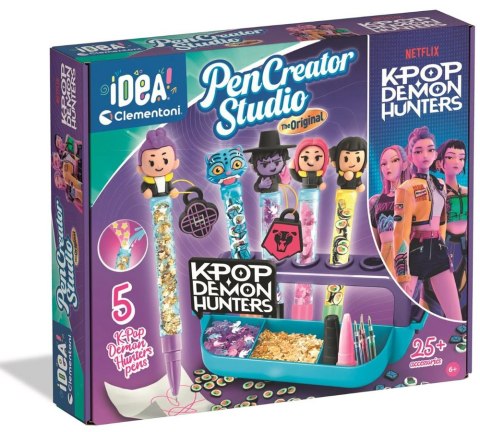 Idea Art Zestaw Fabryka Długopisów K-popowe Łowczynie Demonów Clementoni
