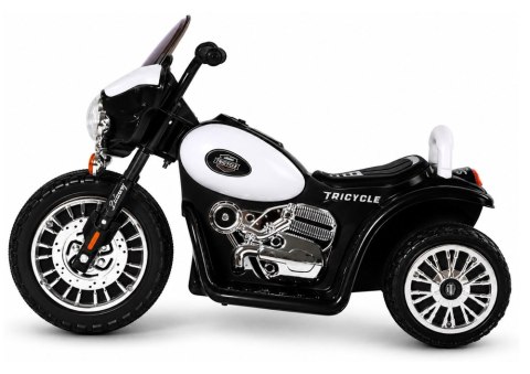MOTOREK NA AKUMULATOR DLA DZIECI 1-3 LAT TRÓJKOŁOWY CHOPPER ŚWIATŁA JT568