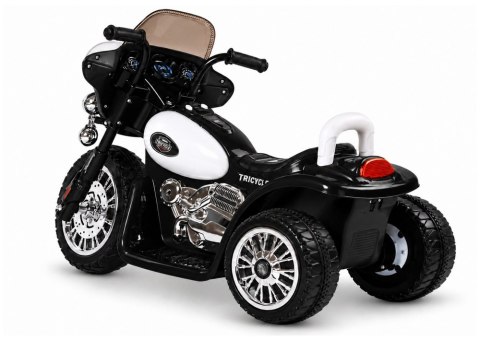 MOTOREK NA AKUMULATOR DLA DZIECI 1-3 LAT TRÓJKOŁOWY CHOPPER ŚWIATŁA JT568