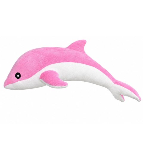 DUŻY PLUSZOWY DELFIN RÓŻOWY 70CM MASKOTKA PRZYTULANKA PLUSZAK