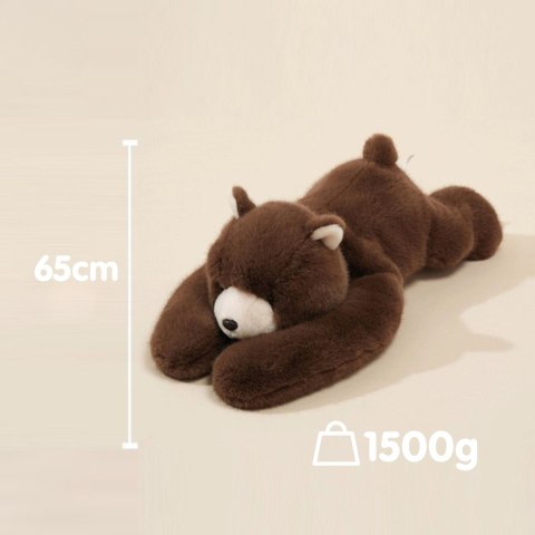 WOOPIE Pluszak Obciążeniowy Miś Niedźwiadek Antystresowy Sensoryczny Ciężkomiś Przytulanka 65cm 1,5 kg
