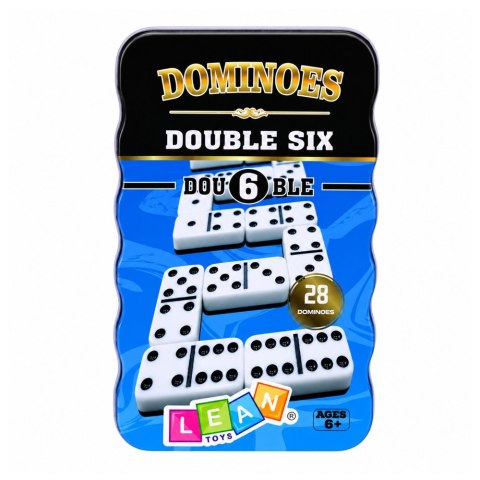Domino Gra Klasyczna Rodzinna Logiczna Zręcznościowa 28 Kostek