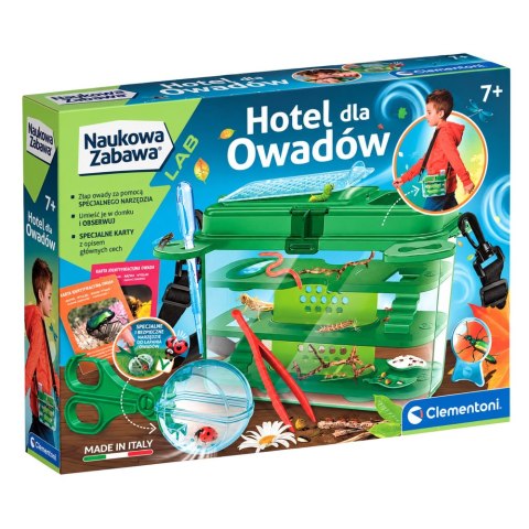 Naukowa Zabawa Laboratorium Hotel Dla Owadów Faunarium Narzędzie do Łapania Owadów Język Polski Clementoni 50399