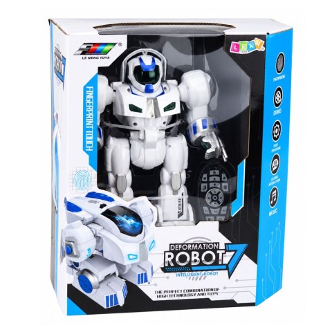 ROBOT ZDALNIE STEROWANY INTERAKTYWNY K4 ODCISK PALCA TAŃCZY LED PILOT AKUMULATOR