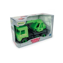 Middle truck dźwig zielony Wader