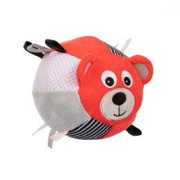 PLUSZOWA PIŁKA SENSORYCZNA BEARS Z DZWONECZKIEM